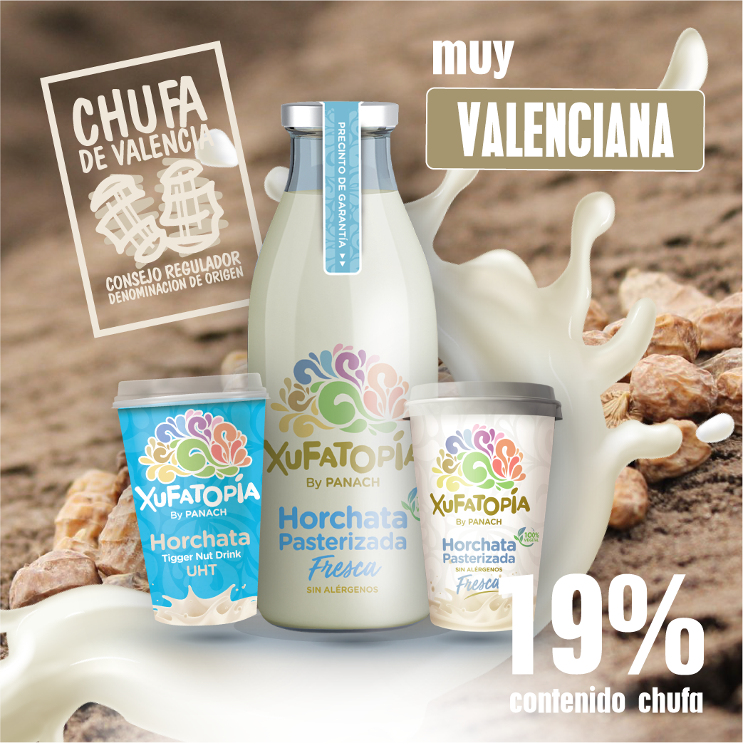 Xufatopía es 100% Chufa de Valencia